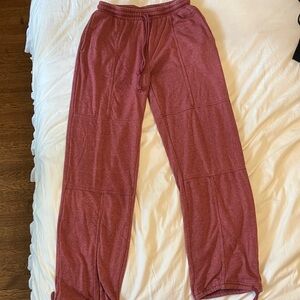 Altar'd State Mauve Drawstring Track Pants